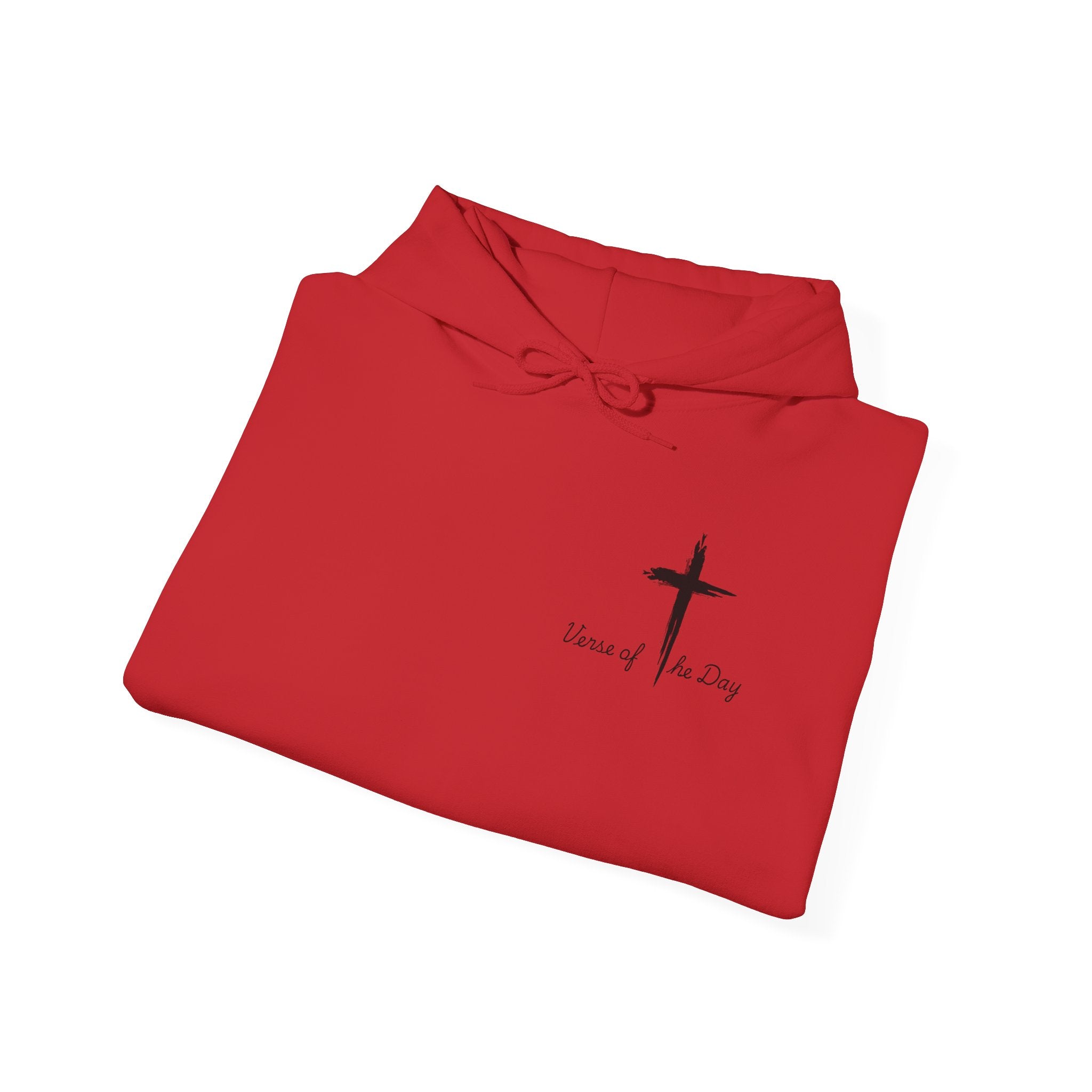 Amor Heart Christian Hoodie — Juan 3:16 unisex