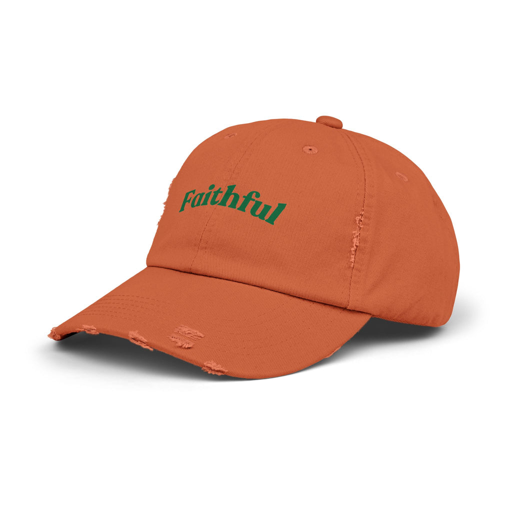 Faithful Cap – Baseball Hat with Green Script