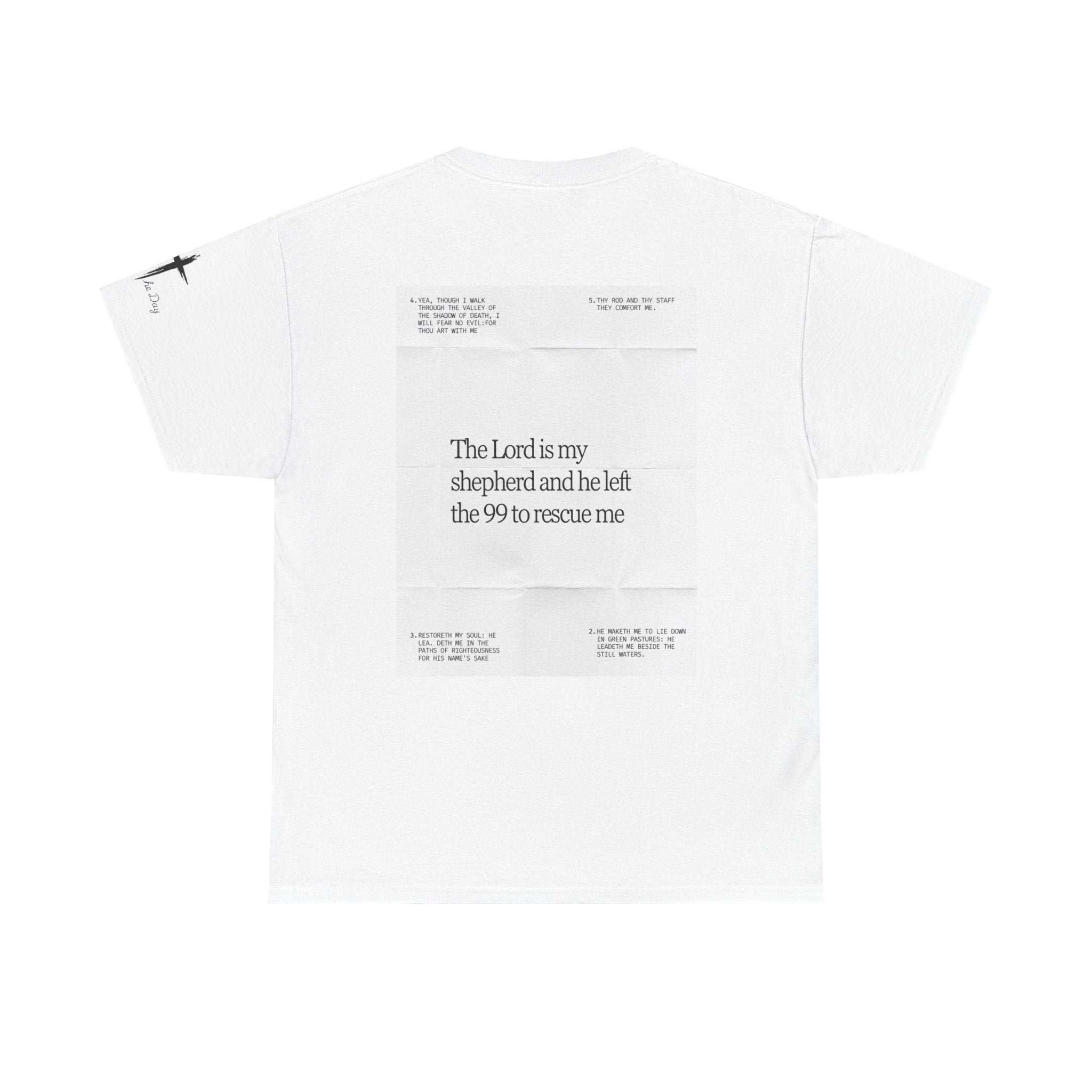 Psalm 23 Cotton Tee – men shirt