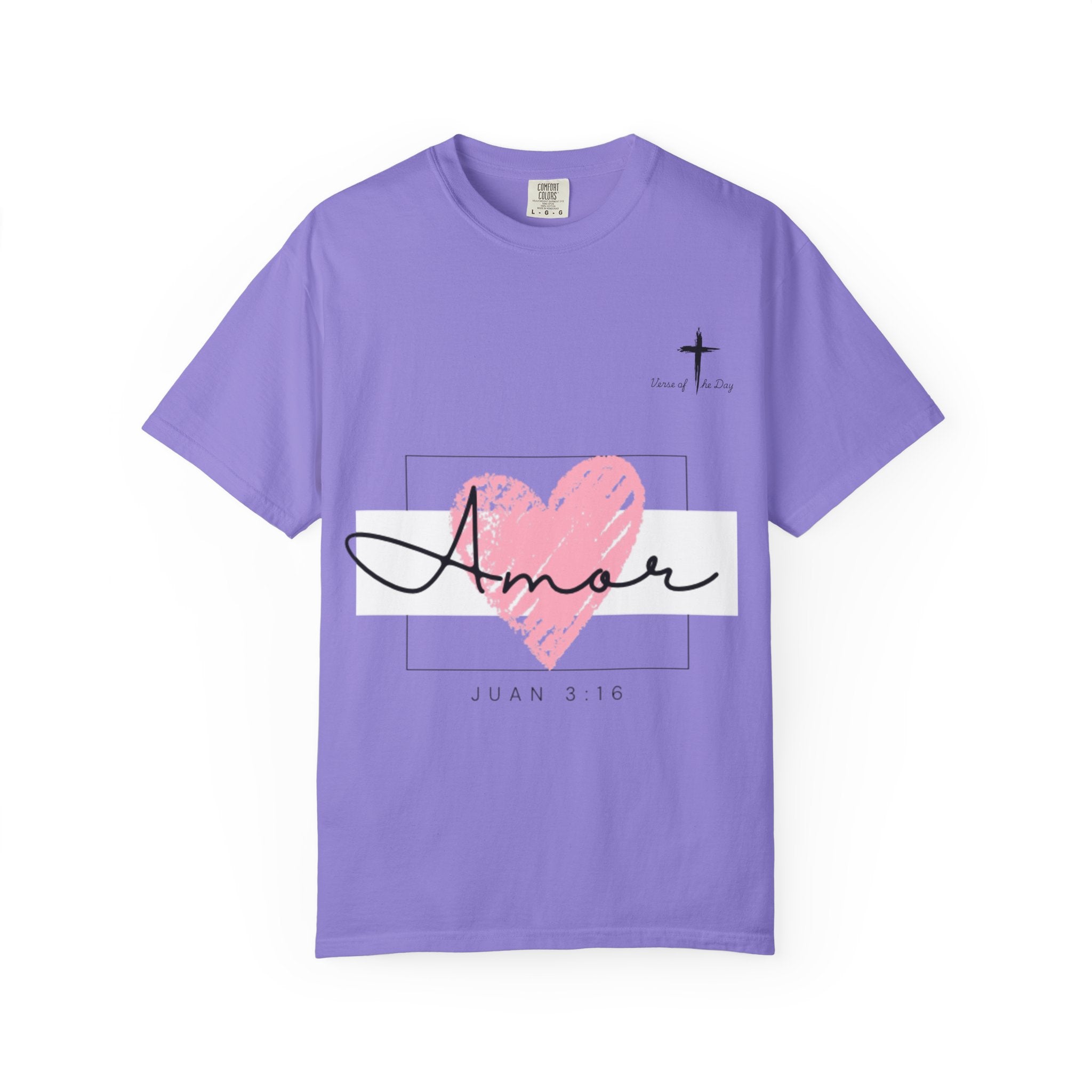 Amor — Juan 3:16 Love Tee unisex
