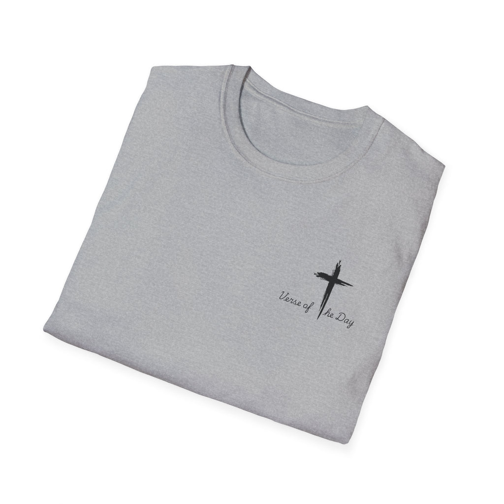 Verse of the day white tee -Mens shirts.
