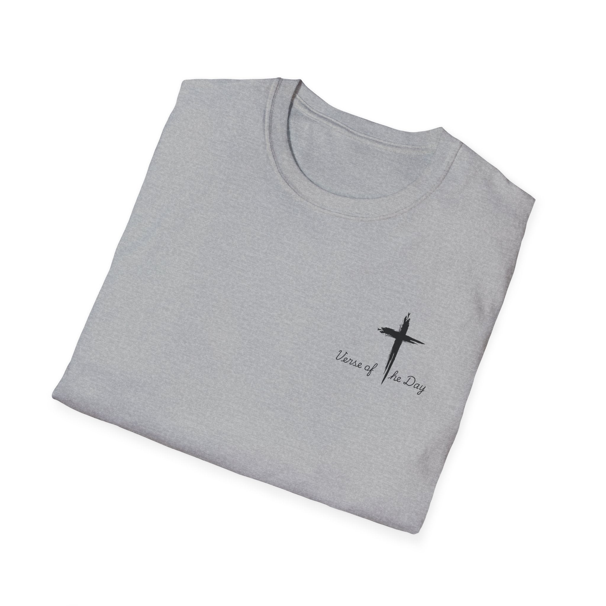 Verse of the day white tee -Mens shirts.