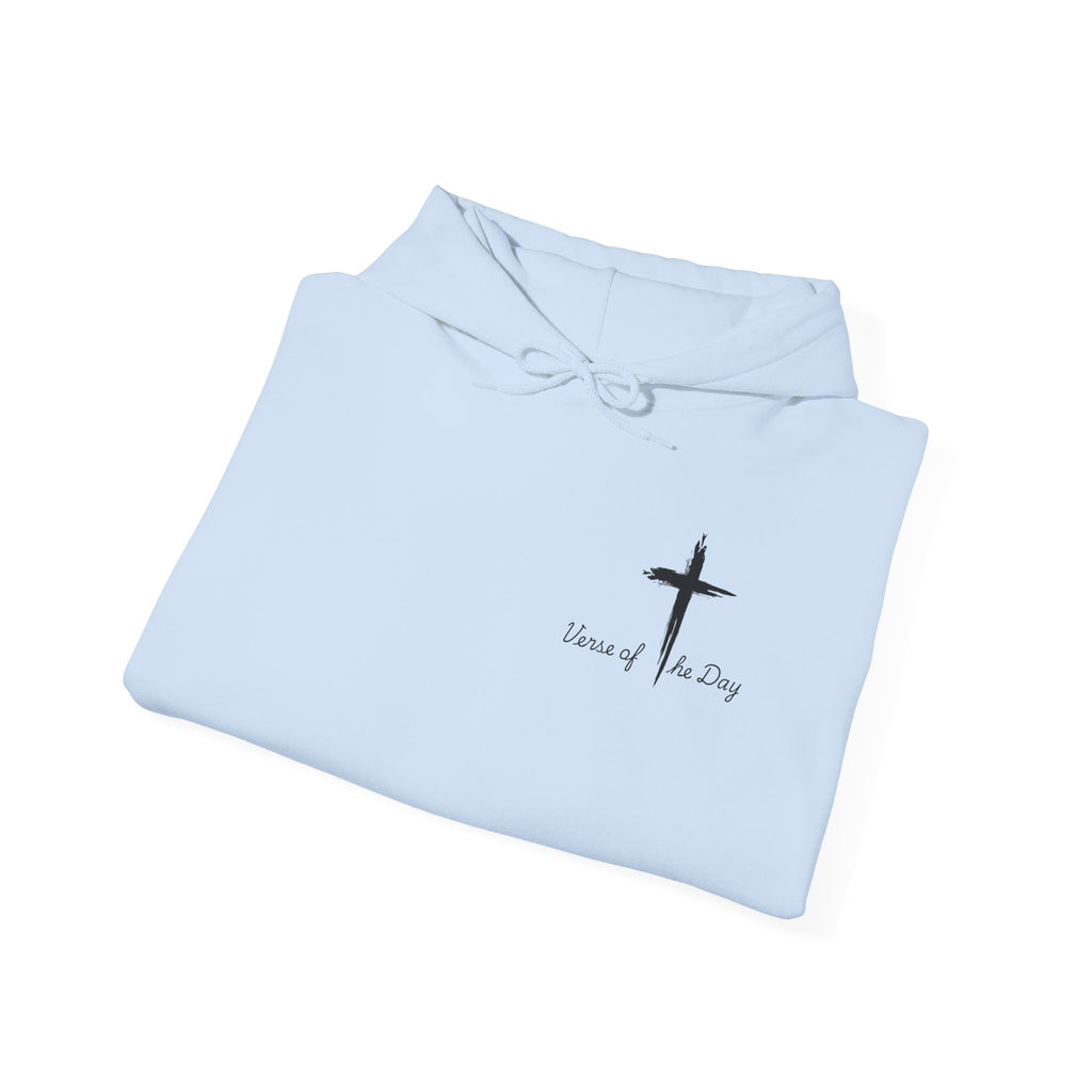 Amor Heart Christian Hoodie — Juan 3:16 unisex