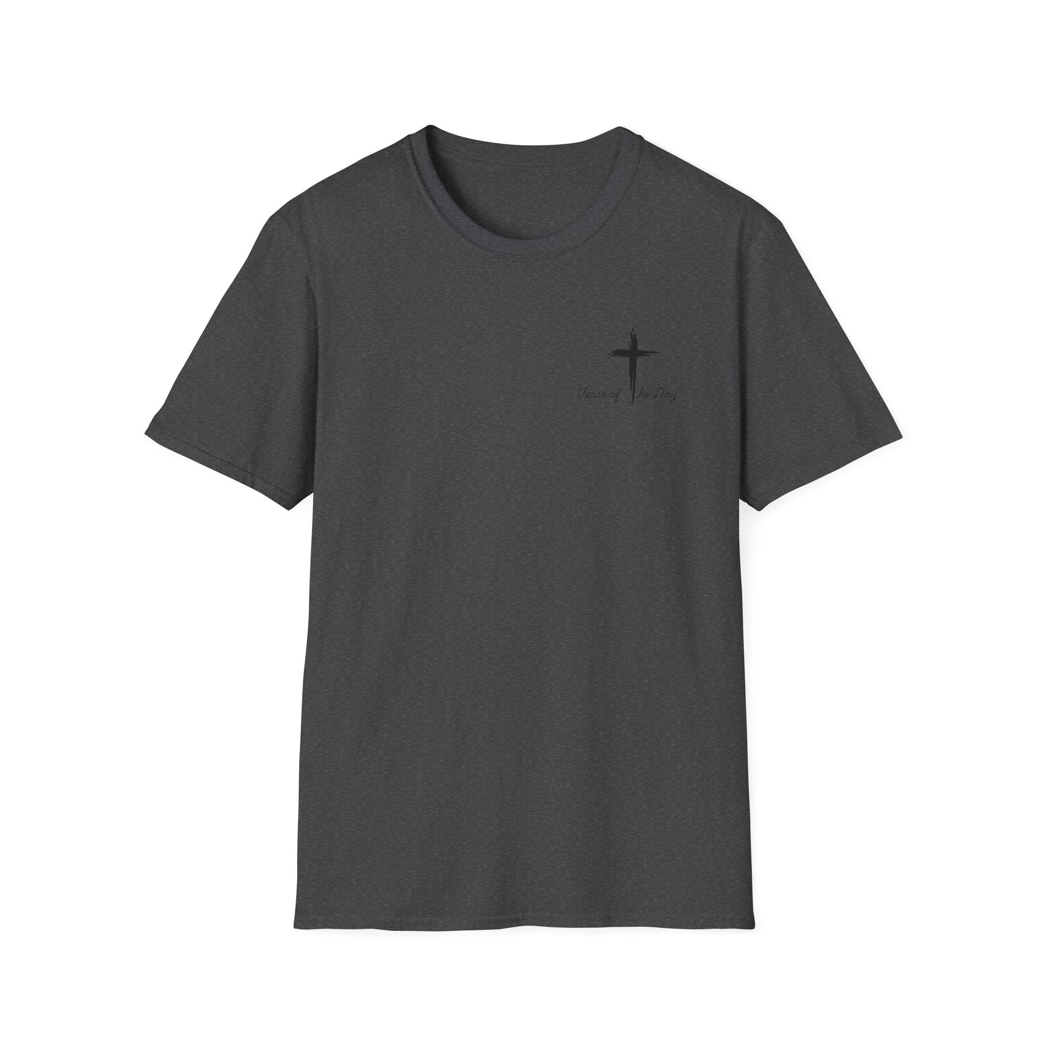 Verse of the day white tee -Mens shirts.