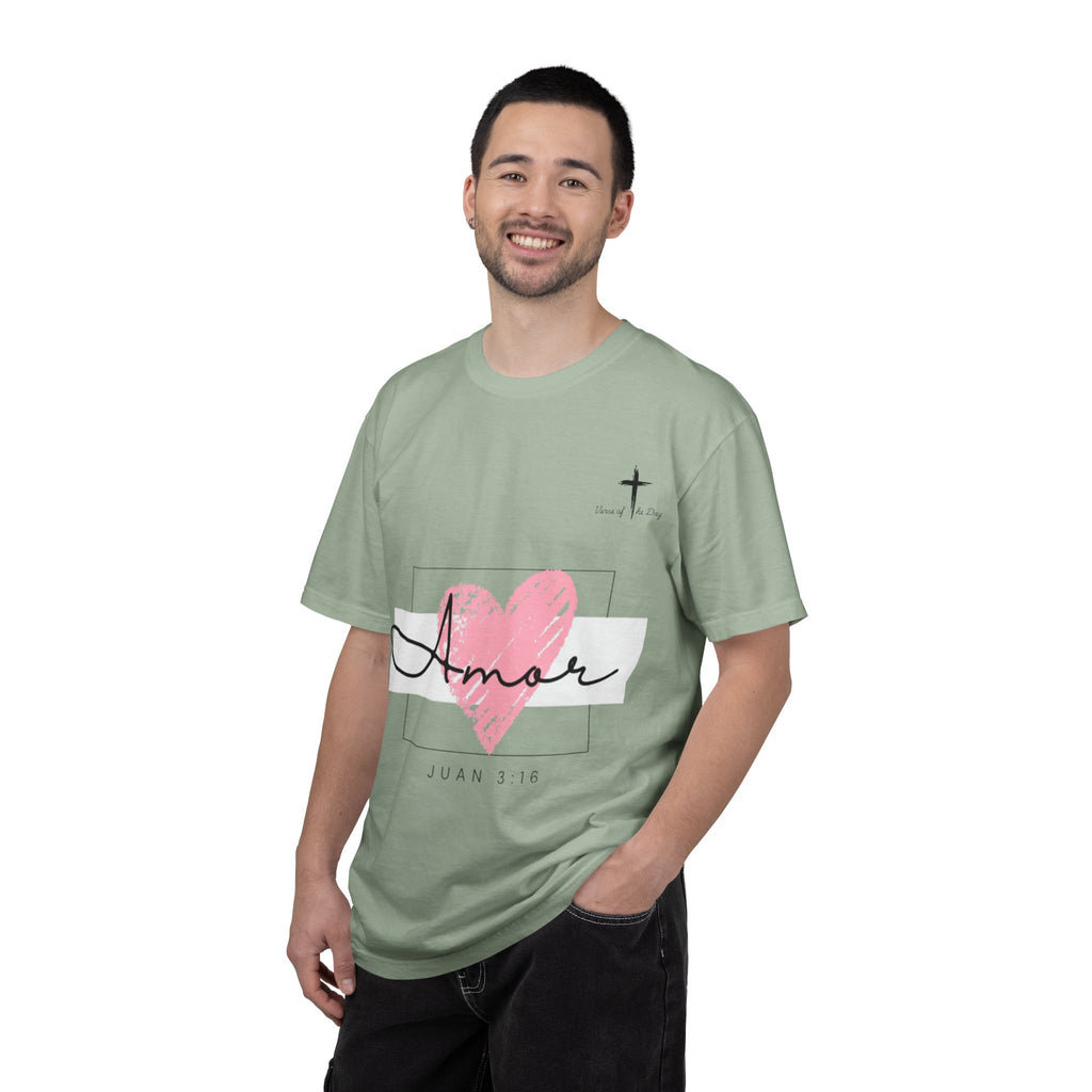 Amor — Juan 3:16 Love Tee unisex