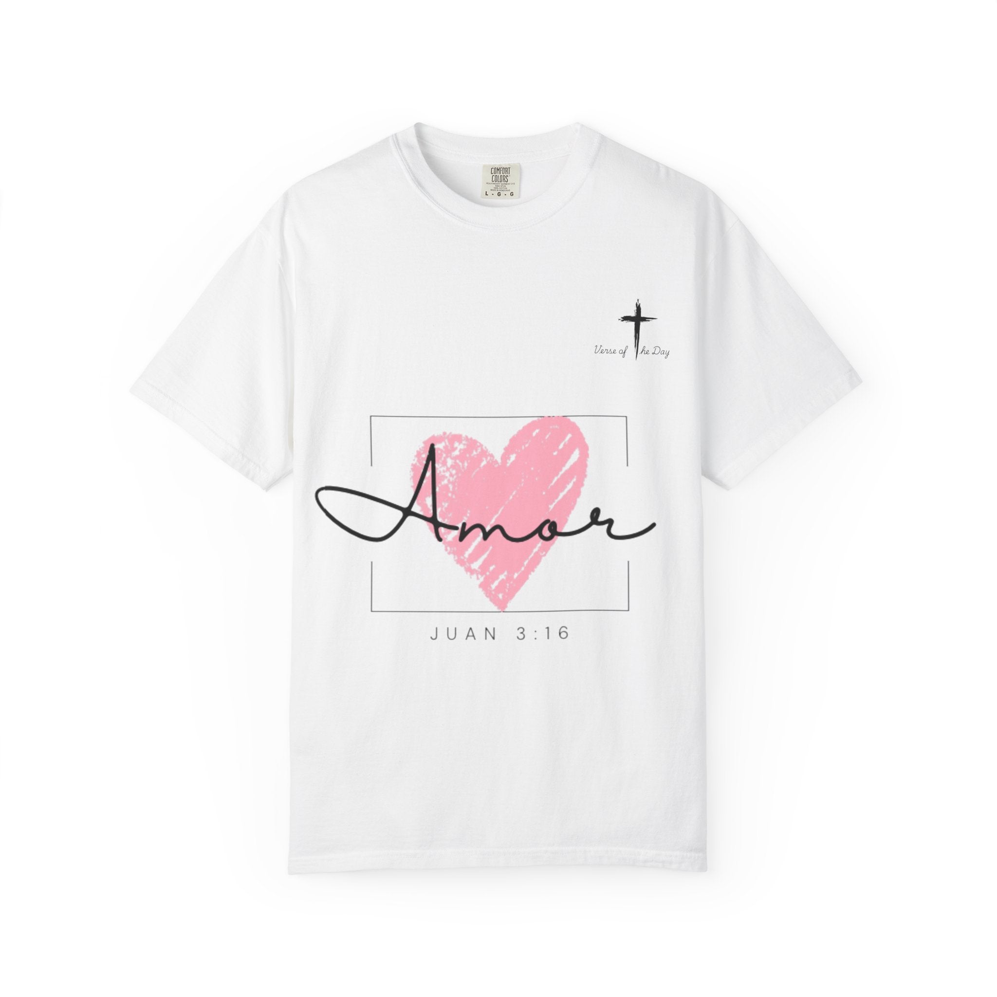 Amor — Juan 3:16 Love Tee unisex