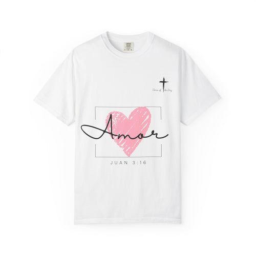 Amor — Juan 3:16 Love Tee unisex