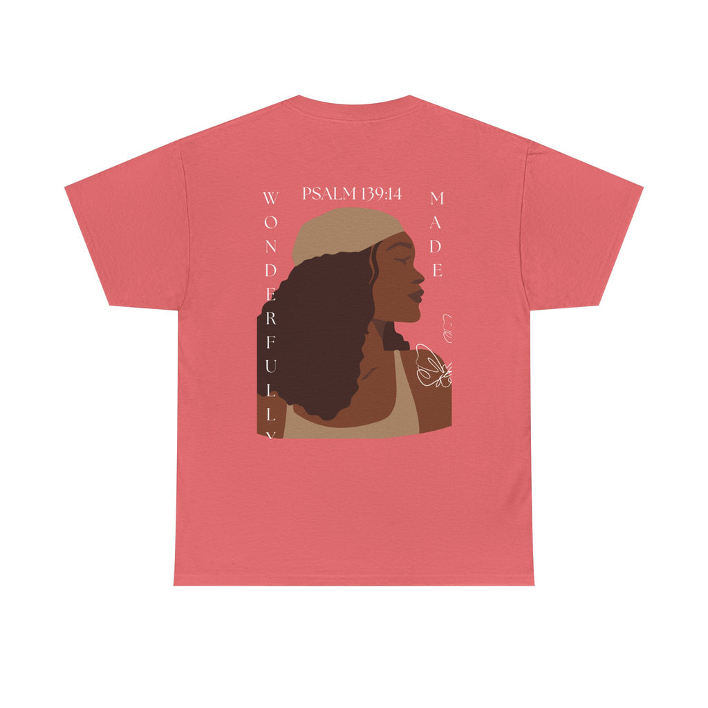 Wonderfully Made Tee — Psalm 139:14 Inspirational Christian T‑Shirt