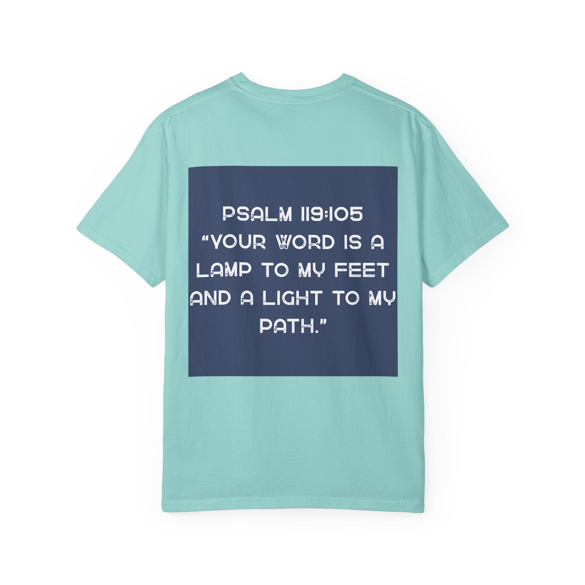 Psalm 119:105 T-Shirt — "Your Word Is a Lamp to My Feet" Christian Tee