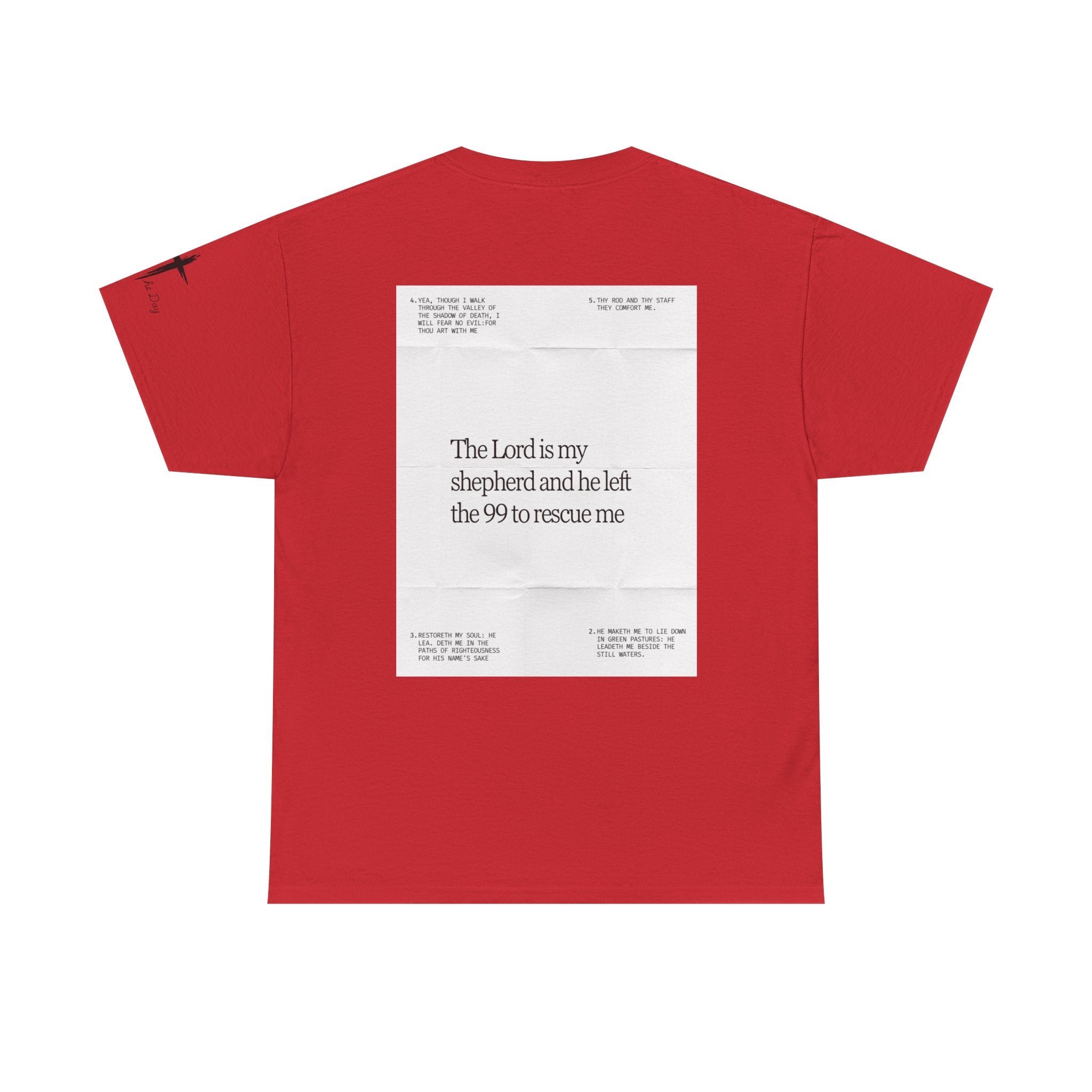 Psalm 23 Cotton Tee – men shirt