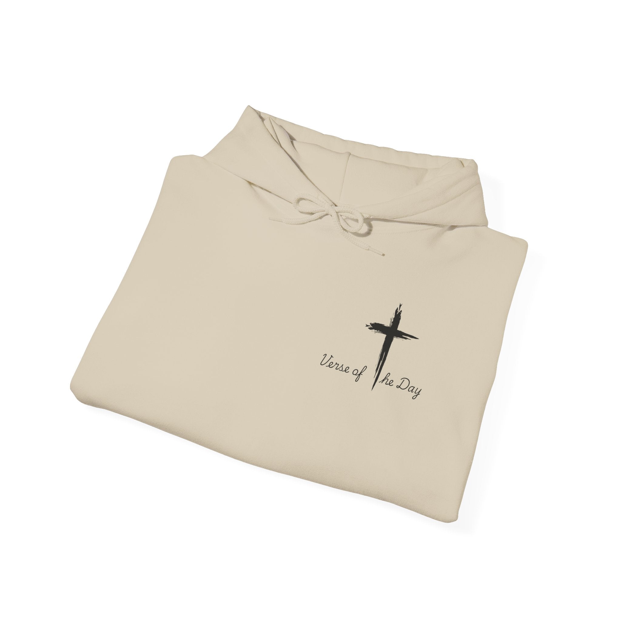 Amor Heart Christian Hoodie — Juan 3:16 unisex