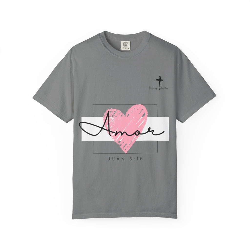 Amor — Juan 3:16 Love Tee unisex