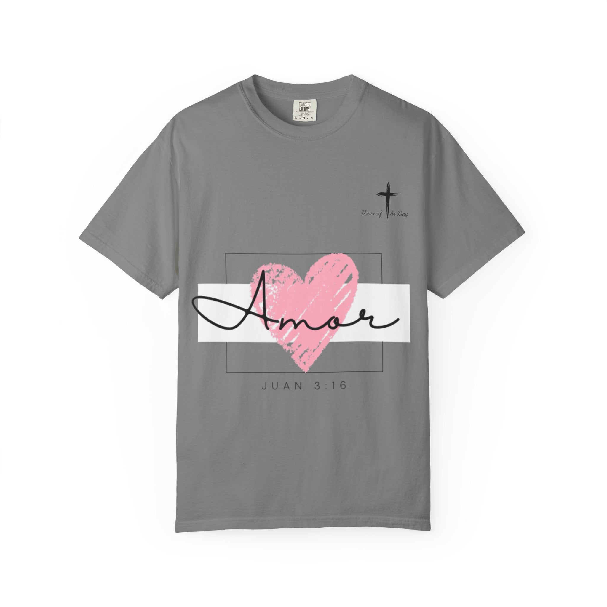 Amor — Juan 3:16 Love Tee unisex