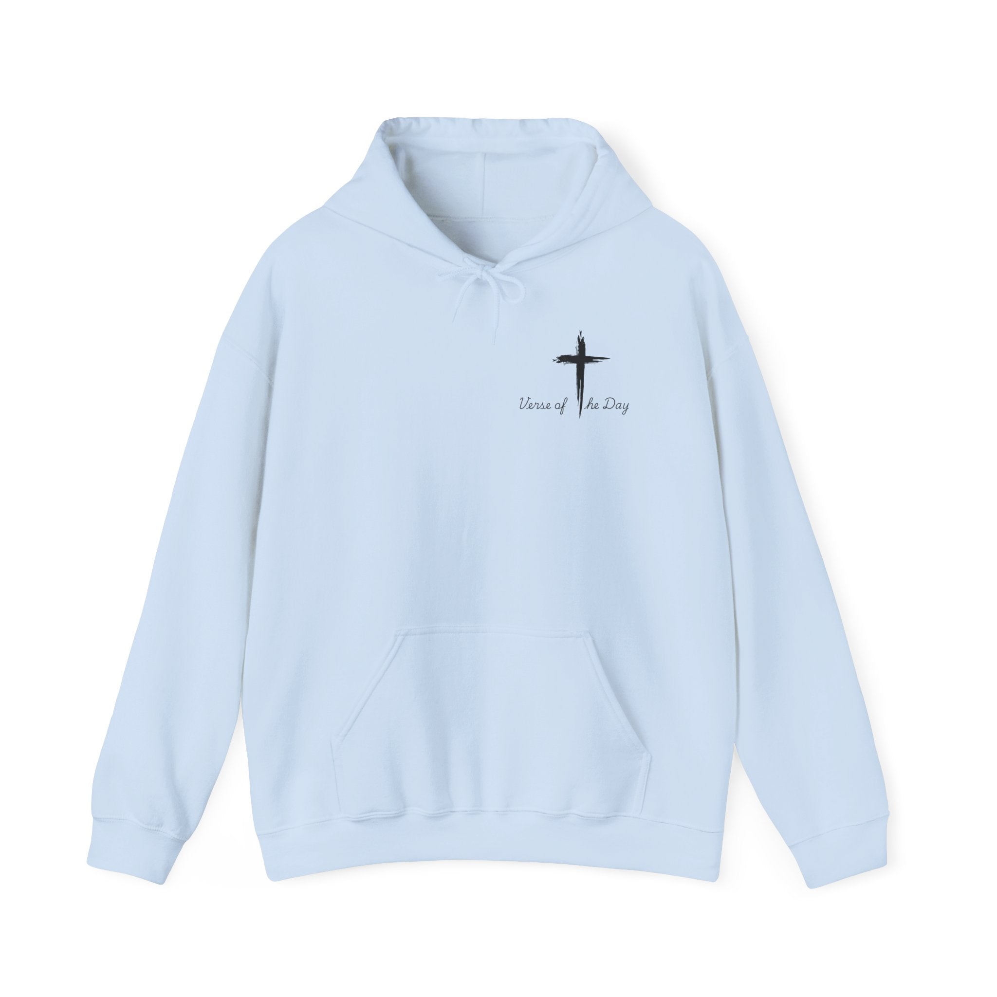 Amor Heart Christian Hoodie — Juan 3:16 unisex