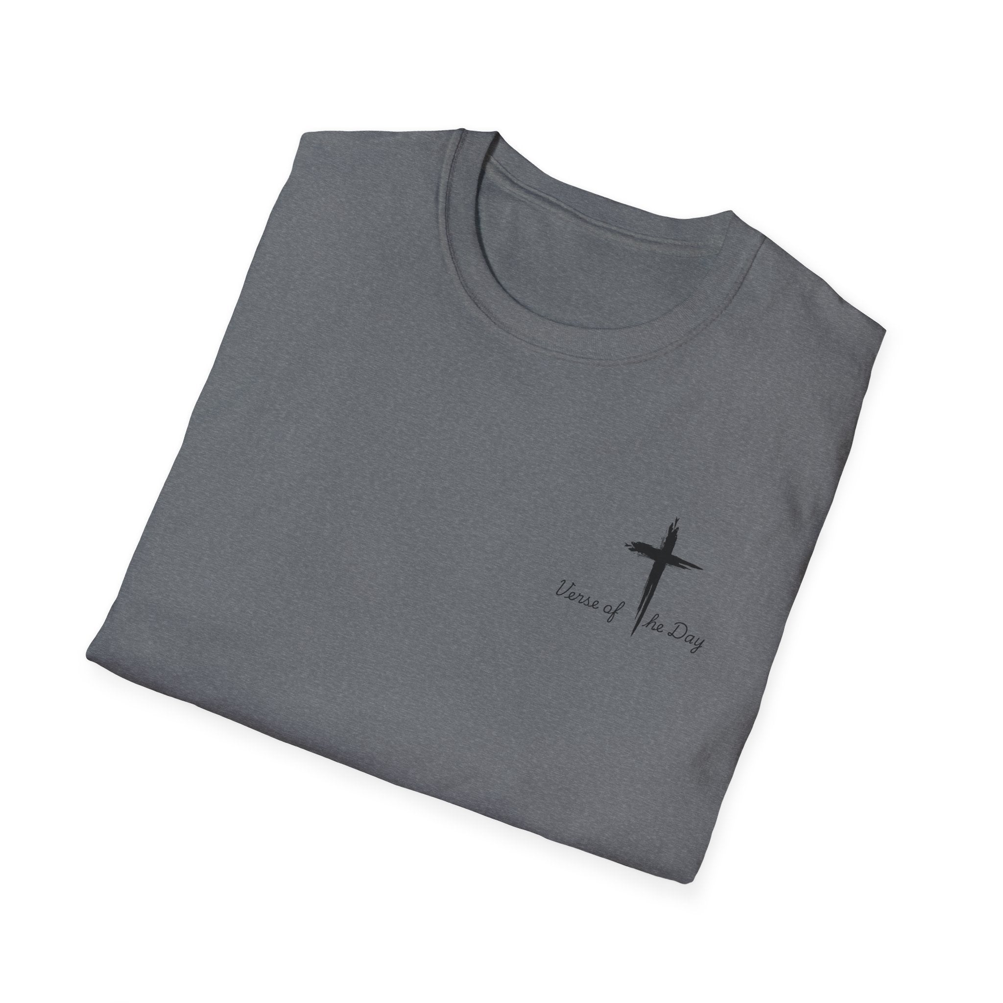 Verse of the day white tee -Mens shirts.