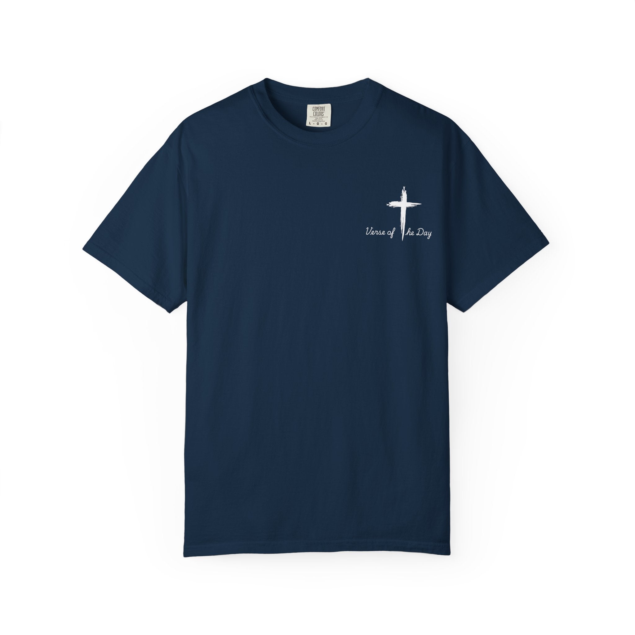 Isaiah 40:8 —  Tee with Cross unisex