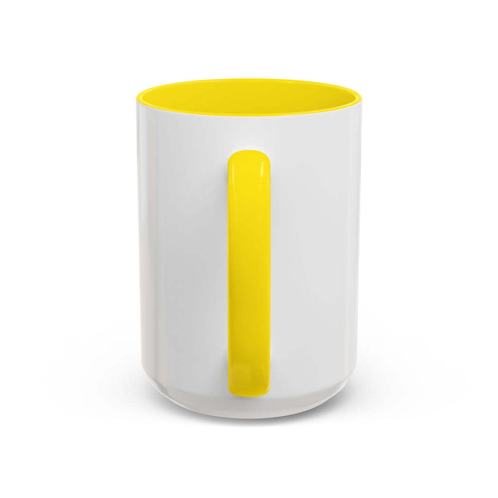 God Is Love Coffee Mug — Blue Heart Cloud Accent Ceramic Mug