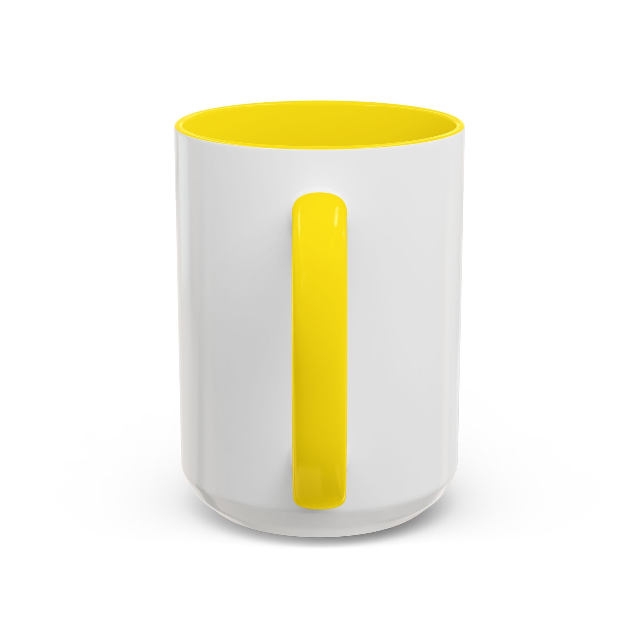 God Is Love Coffee Mug — Blue Heart Cloud Accent Ceramic Mug