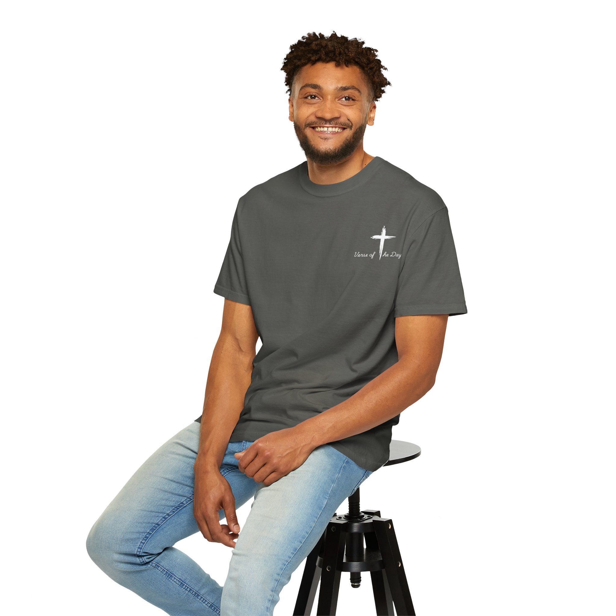 Isaiah 40:8 —  Tee with Cross unisex