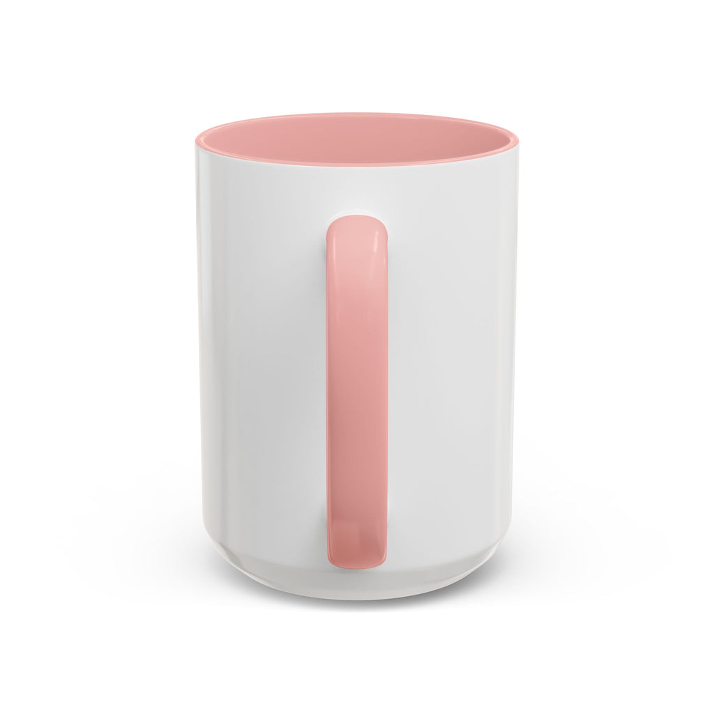 God Is Love Coffee Mug — Blue Heart Cloud Accent Ceramic Mug