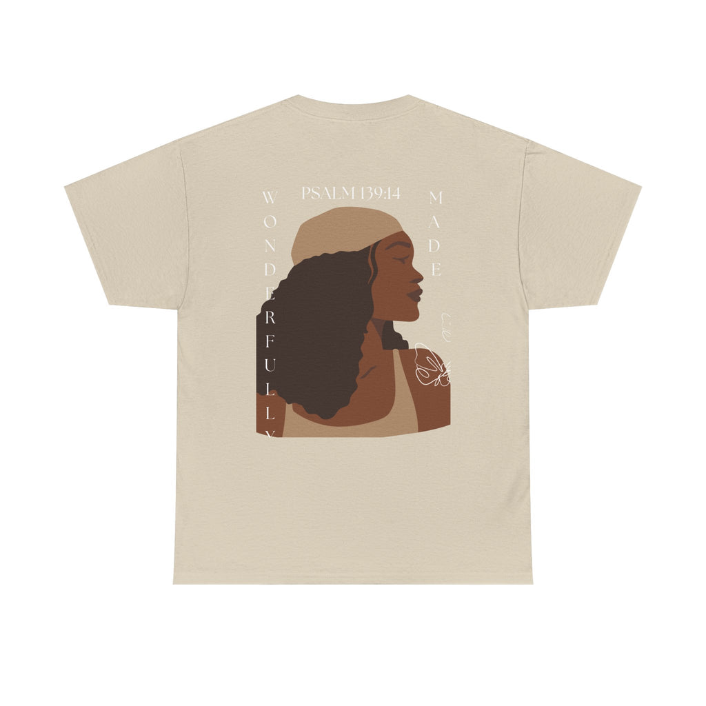 Wonderfully Made Tee — Psalm 139:14 Inspirational Christian T‑Shirt