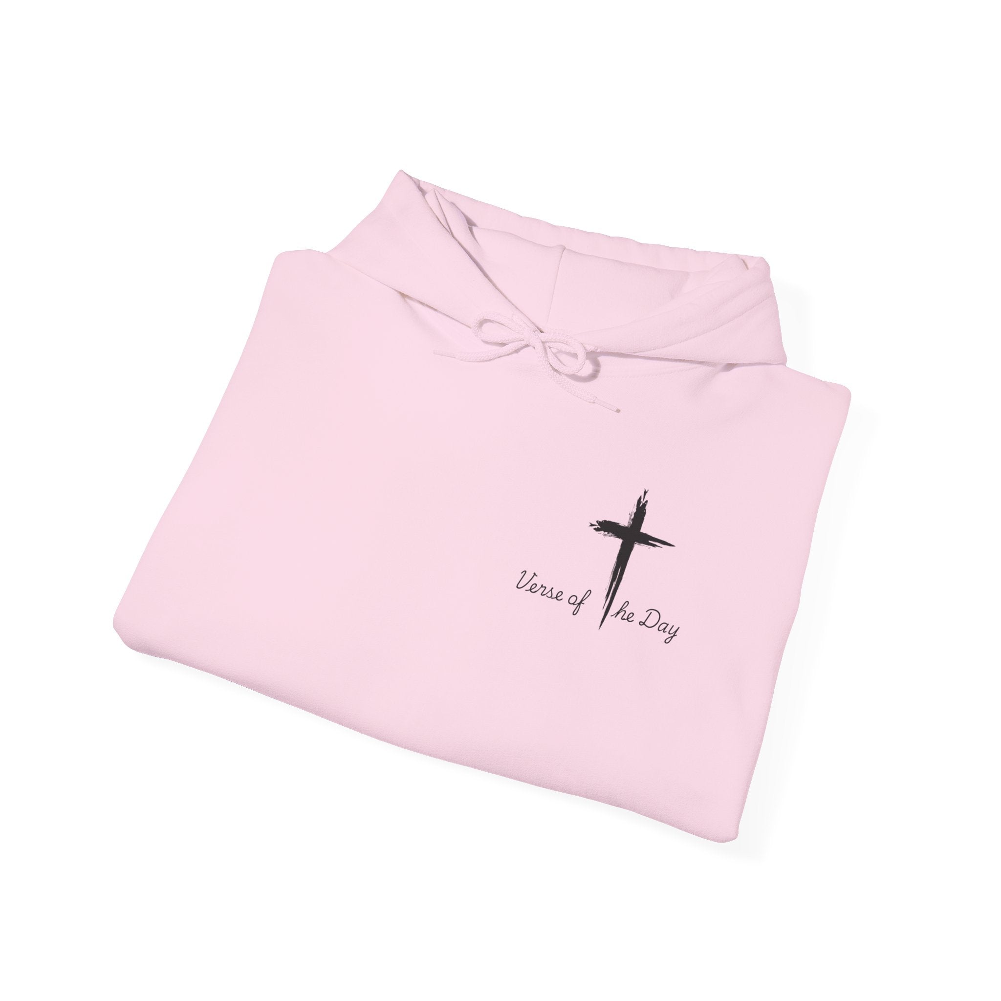 Amor Heart Christian Hoodie — Juan 3:16 unisex