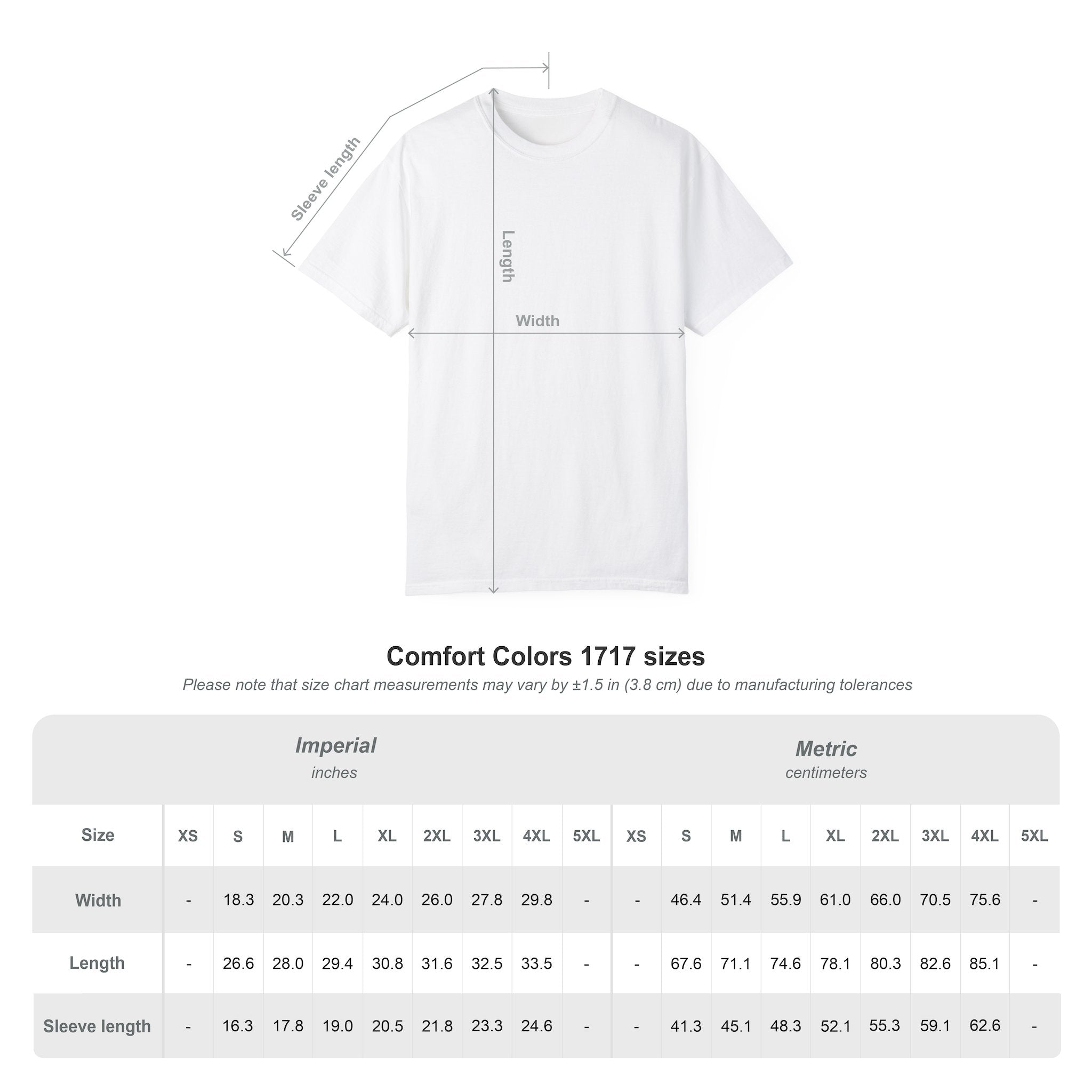 Isaiah 40:8 —  Tee with Cross unisex