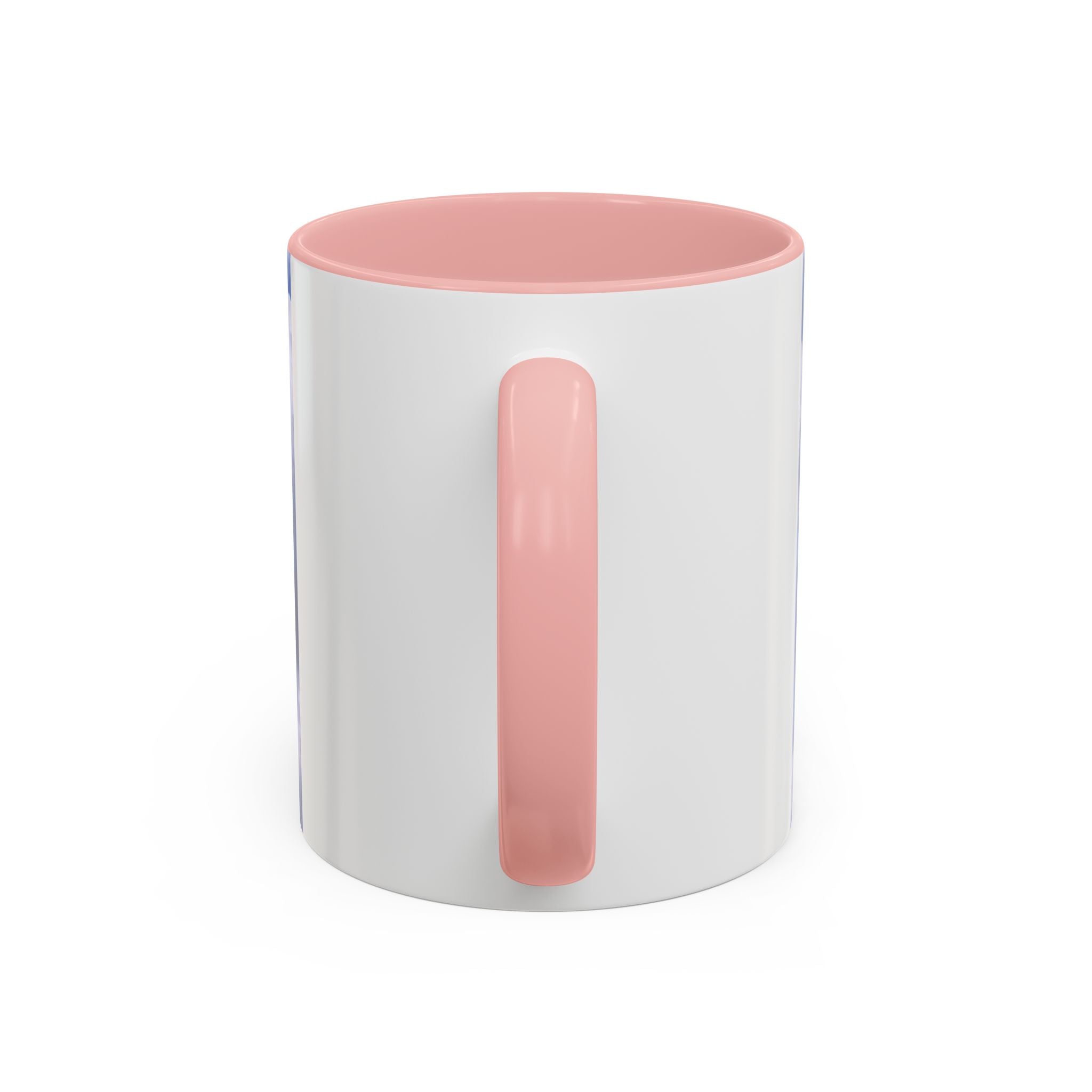 God Is Love Coffee Mug — Blue Heart Cloud Accent Ceramic Mug
