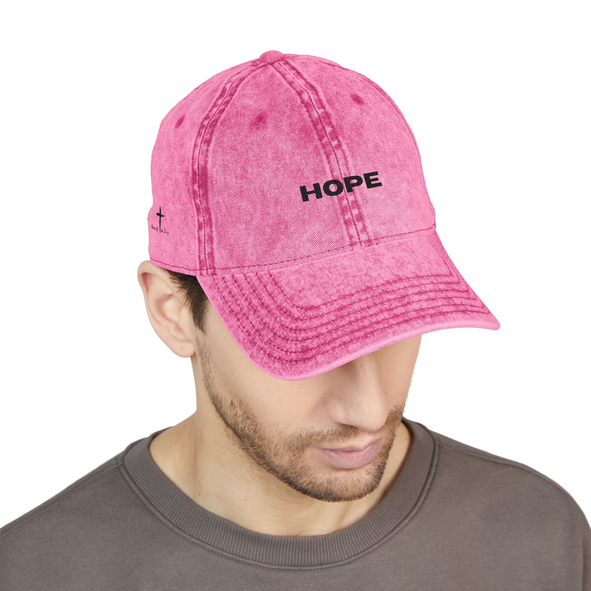 Hope Embroidered Vintage Baseball Cap unisex
