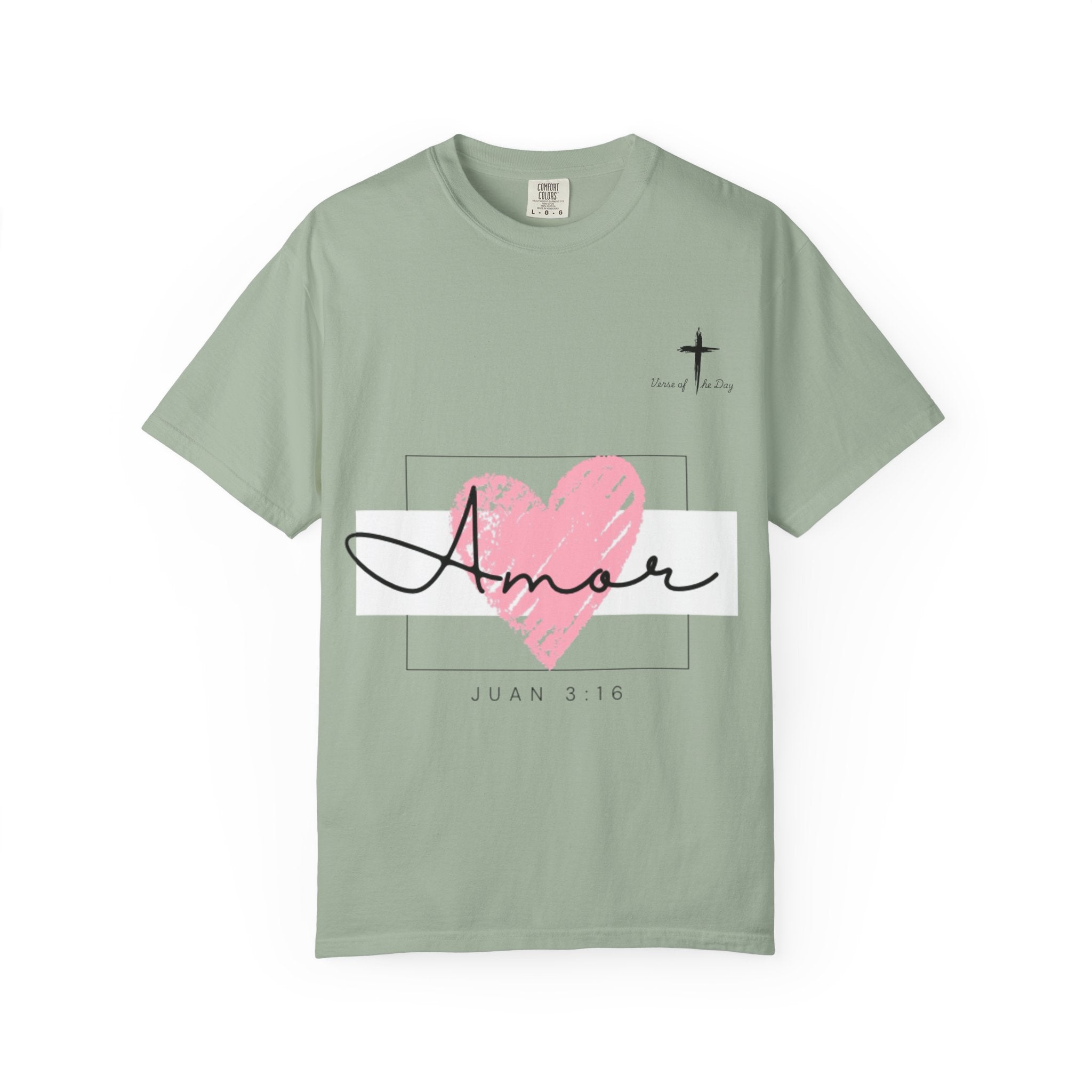 Amor — Juan 3:16 Love Tee unisex