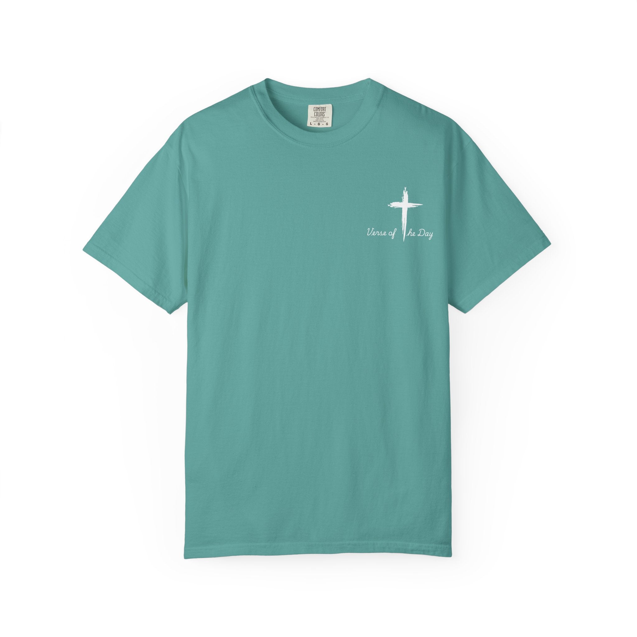 Isaiah 40:8 —  Tee with Cross unisex