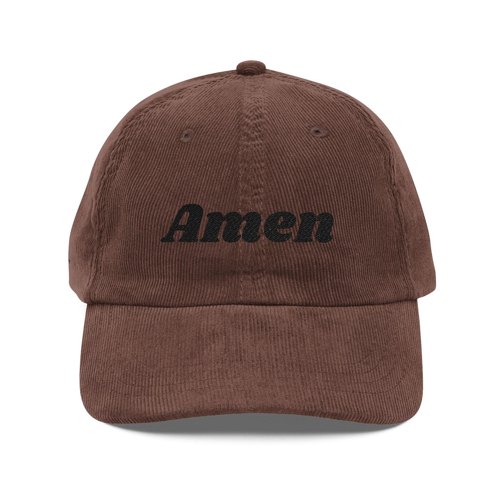 Unisex 'Amen' Cap — Retro Baseball Hat