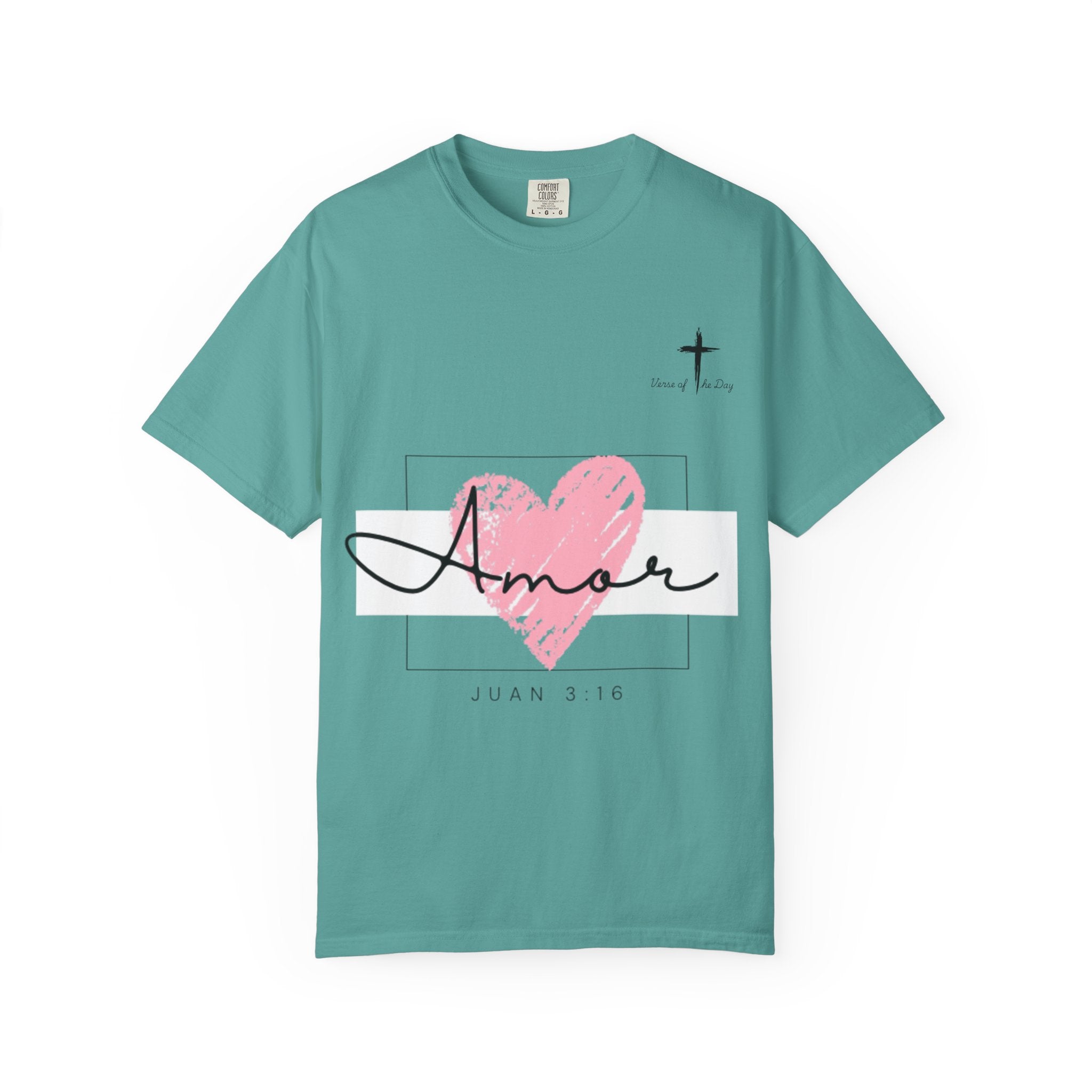 Amor — Juan 3:16 Love Tee unisex