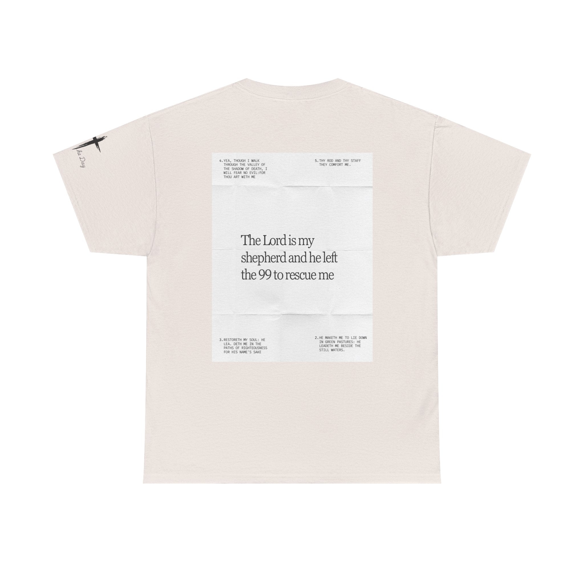 Psalm 23 Cotton Tee – men shirt