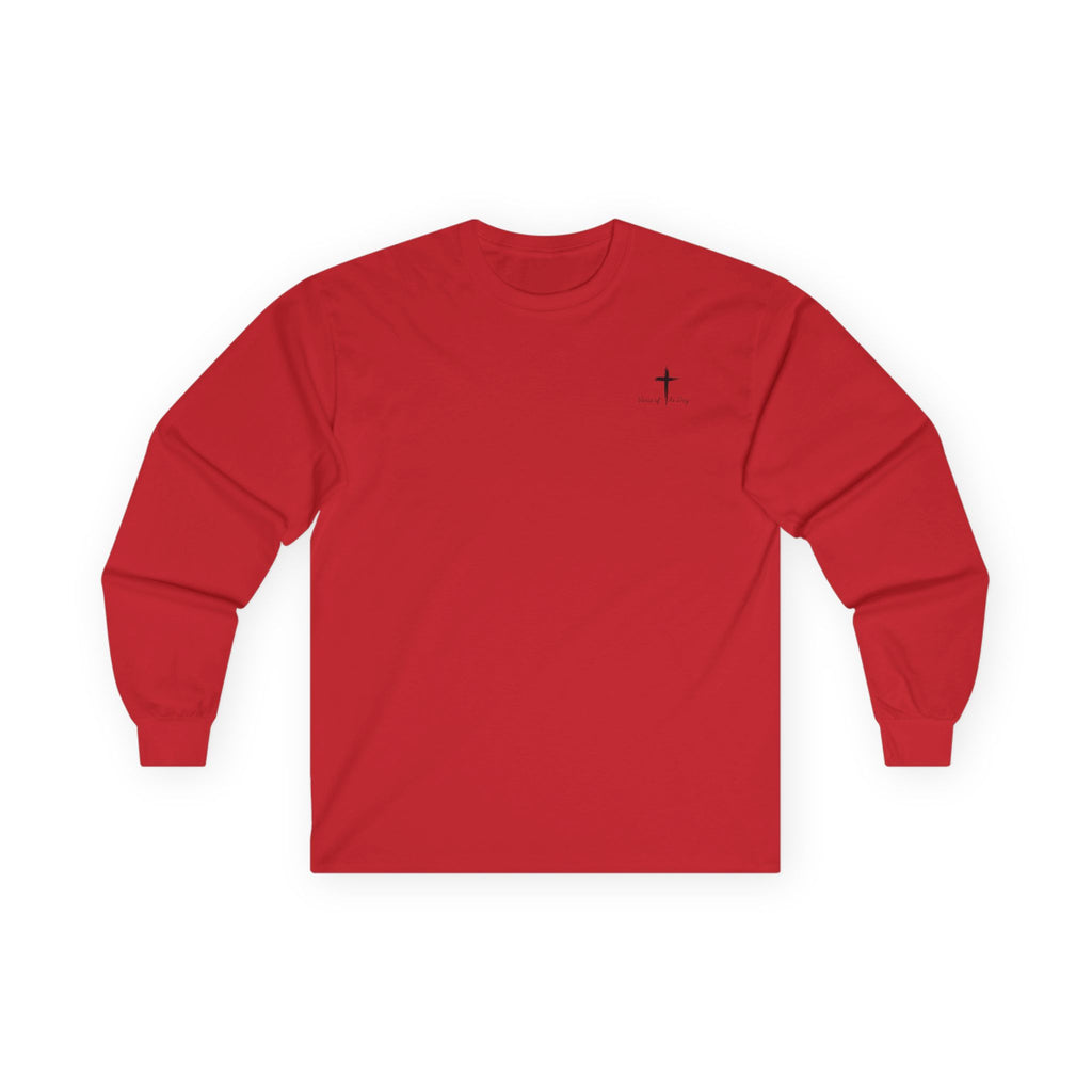 Psalm 119:105 Long Sleeve Tee — 'Your Word Is a Lamp to My Feet' Christian Shirt