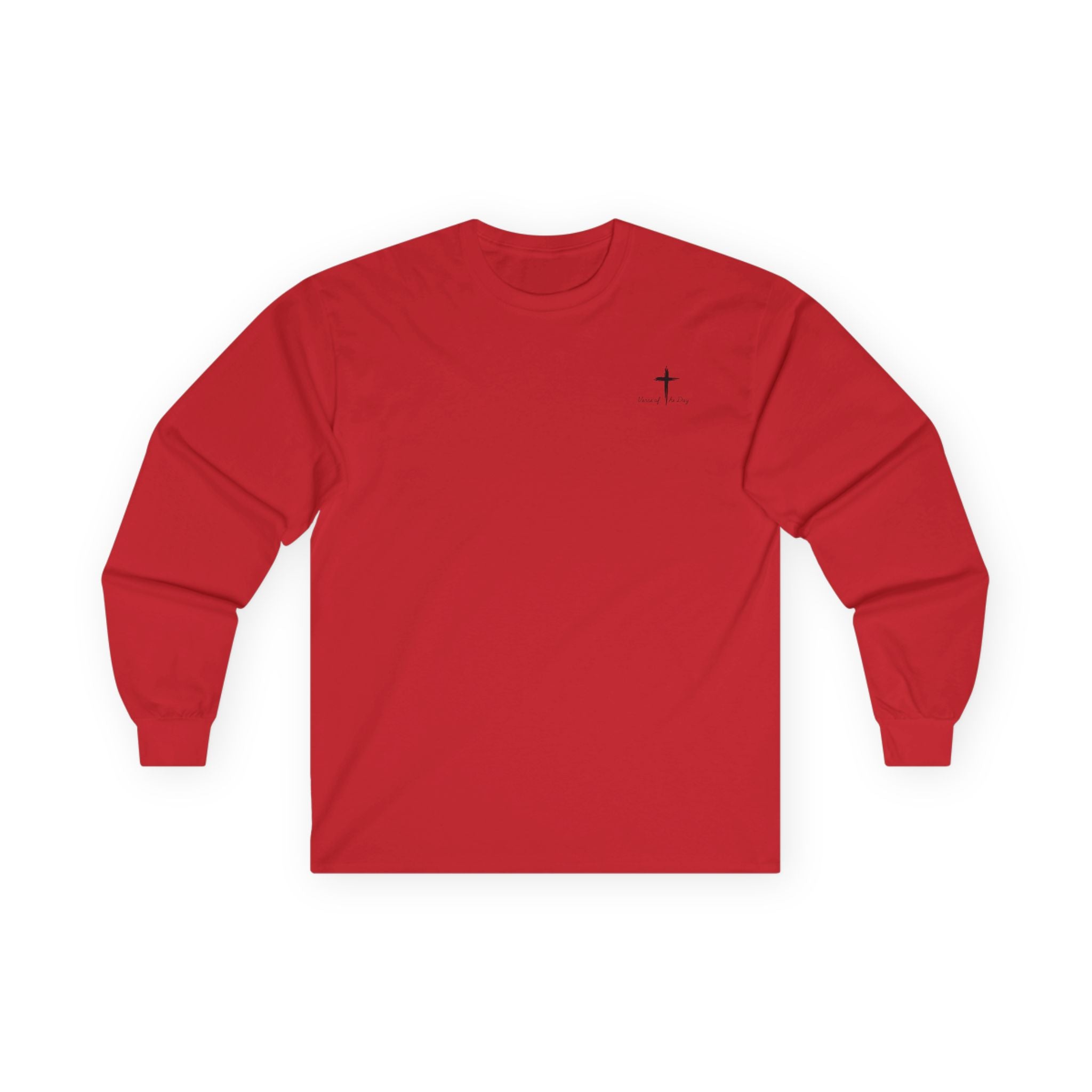Psalm 119:105 Long Sleeve Tee — 'Your Word Is a Lamp to My Feet' Christian Shirt