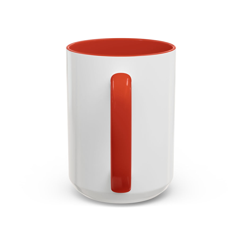 God Is Love Coffee Mug — Blue Heart Cloud Accent Ceramic Mug