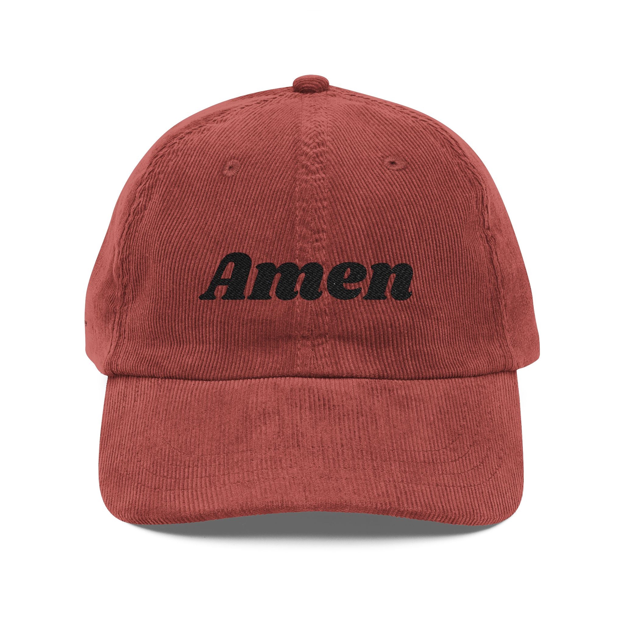Unisex 'Amen' Cap — Retro Baseball Hat