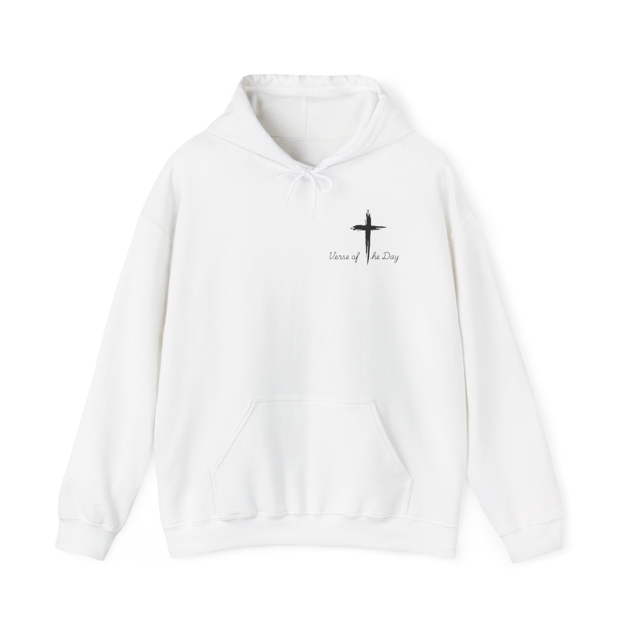 Amor Heart Christian Hoodie — Juan 3:16 unisex