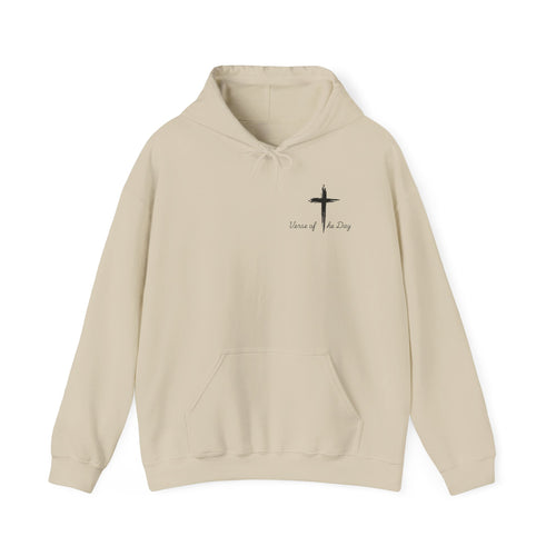 Amor Heart Christian Hoodie — Juan 3:16 unisex