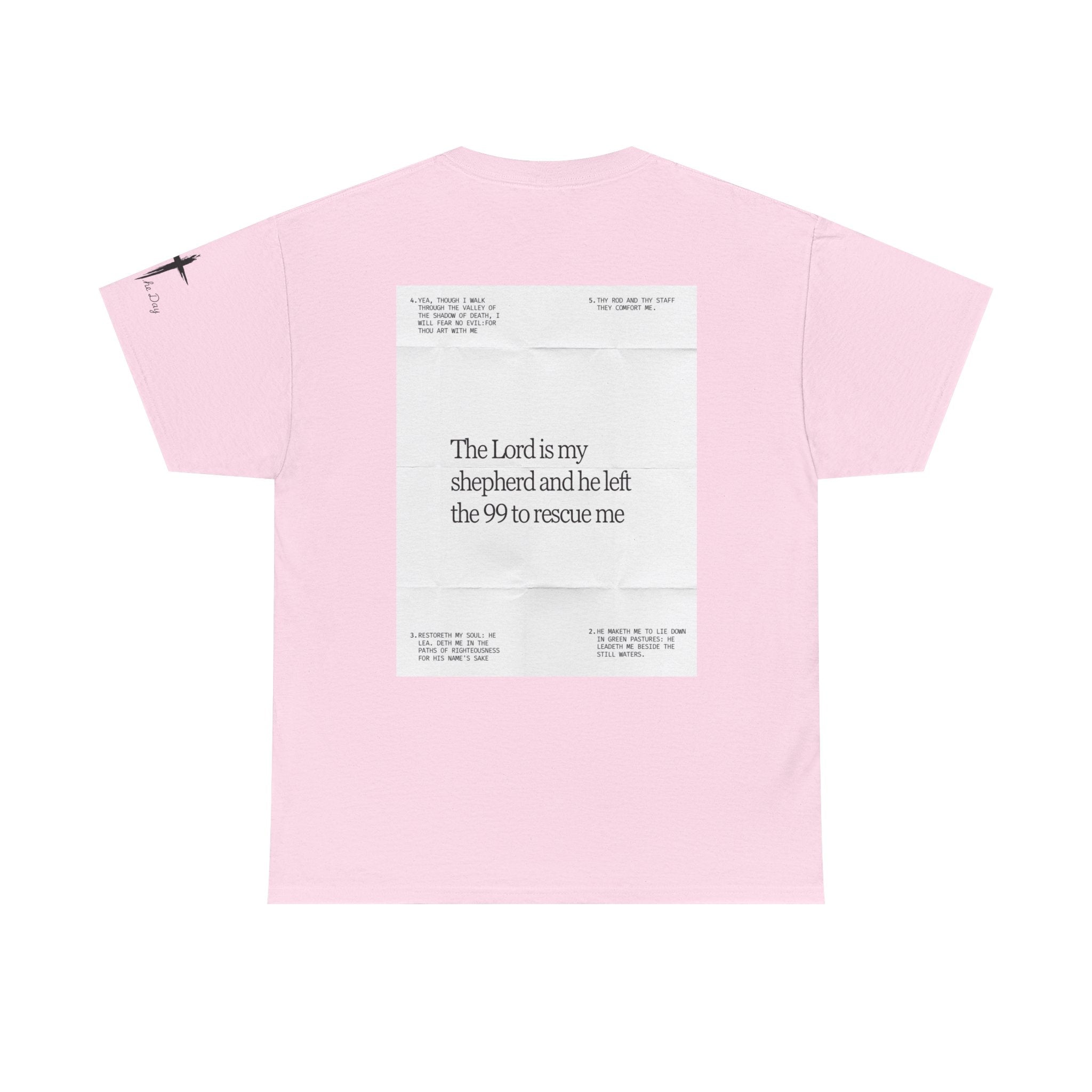 Psalm 23 Cotton Tee – men shirt
