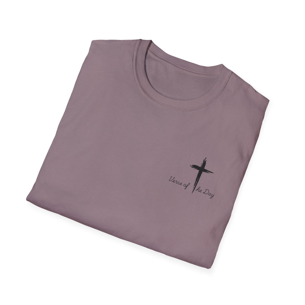 Verse of the day white tee -Mens shirts.