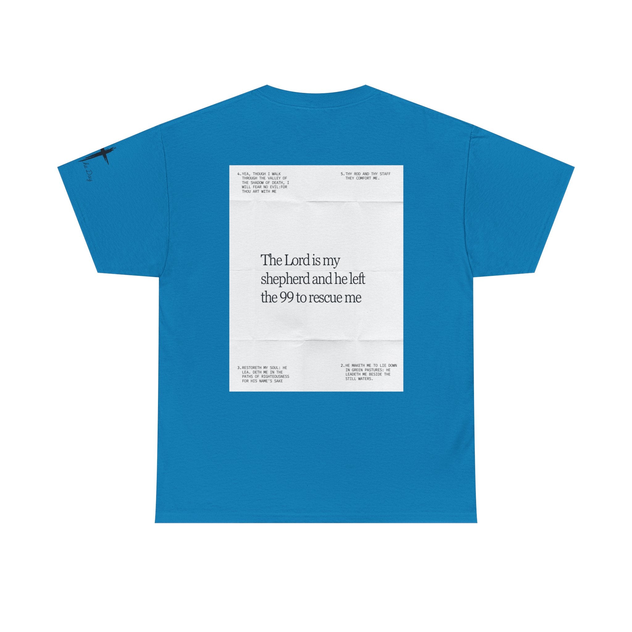 Psalm 23 Cotton Tee – men shirt