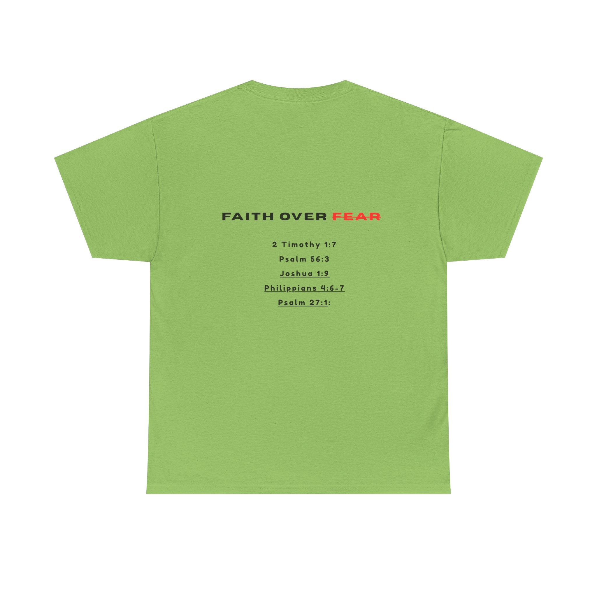 Faith over fear