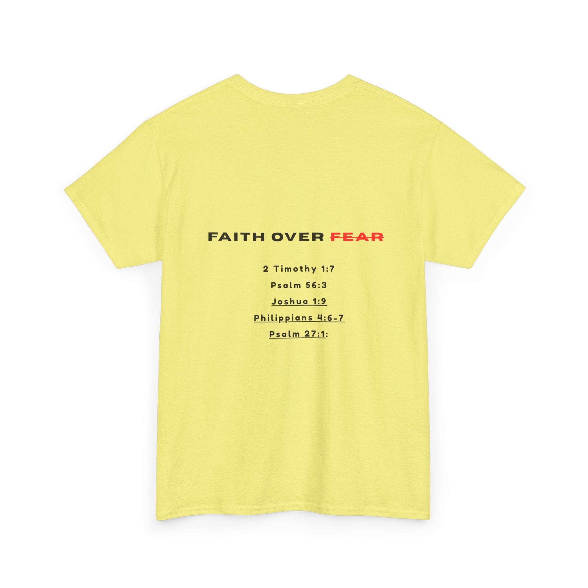 Faith over fear