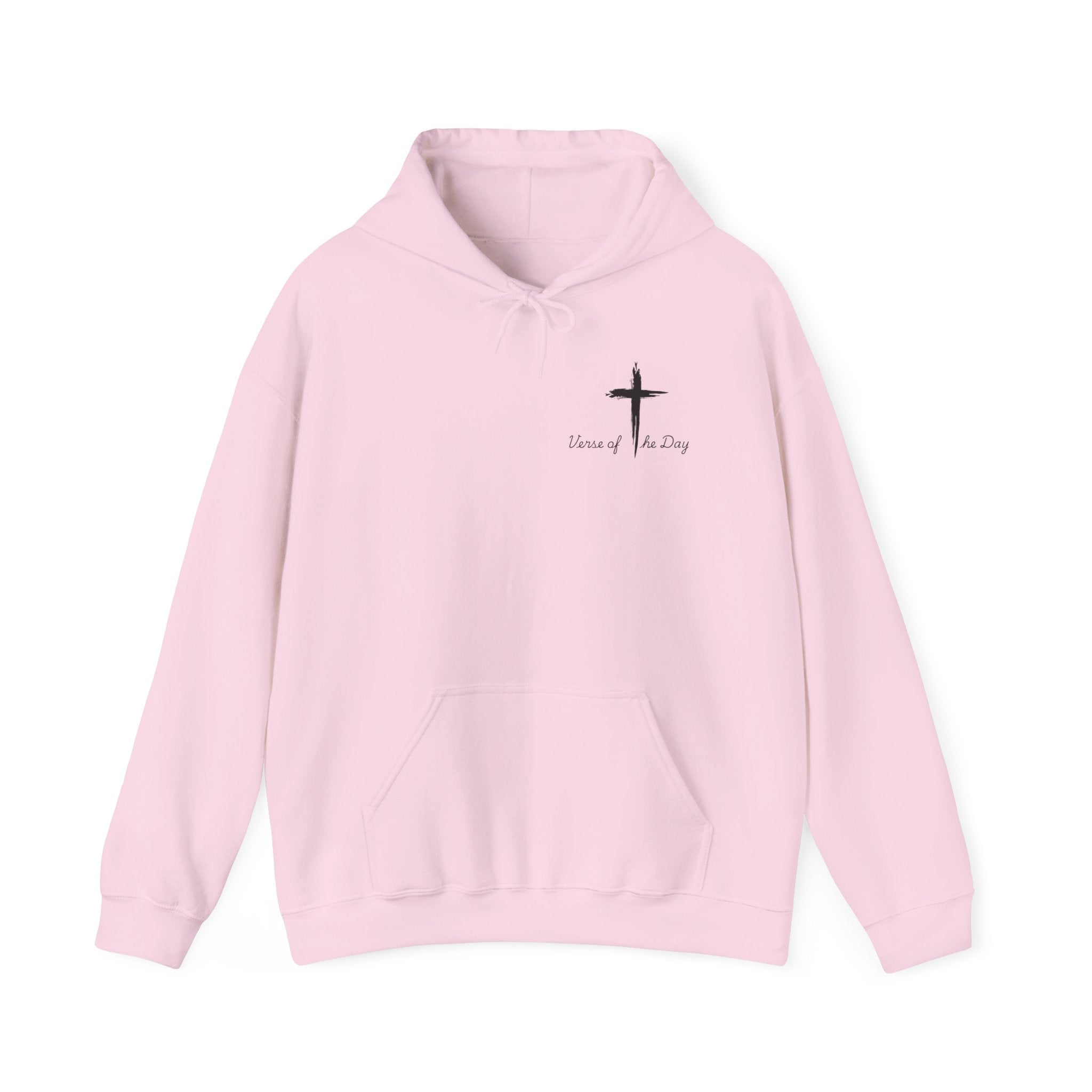 Amor Heart Christian Hoodie — Juan 3:16 unisex