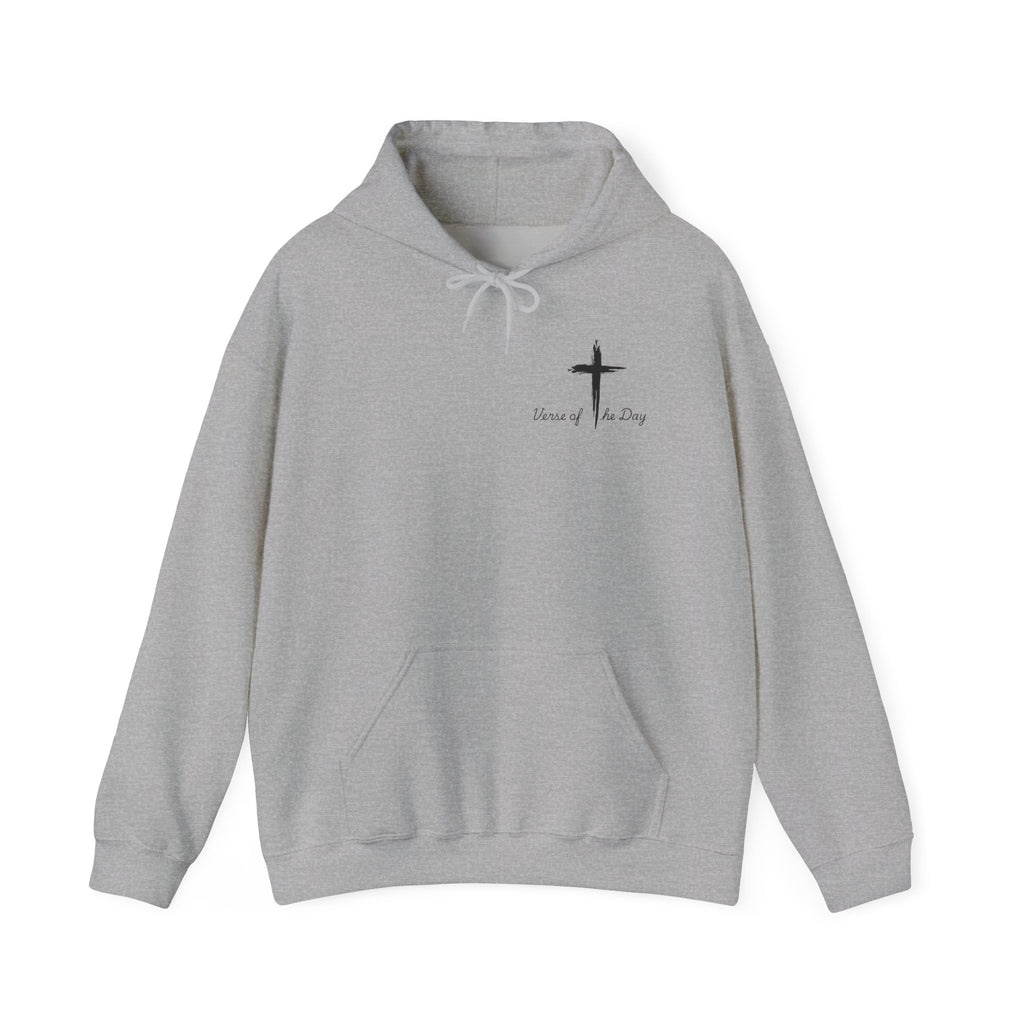 Amor Heart Christian Hoodie — Juan 3:16 unisex