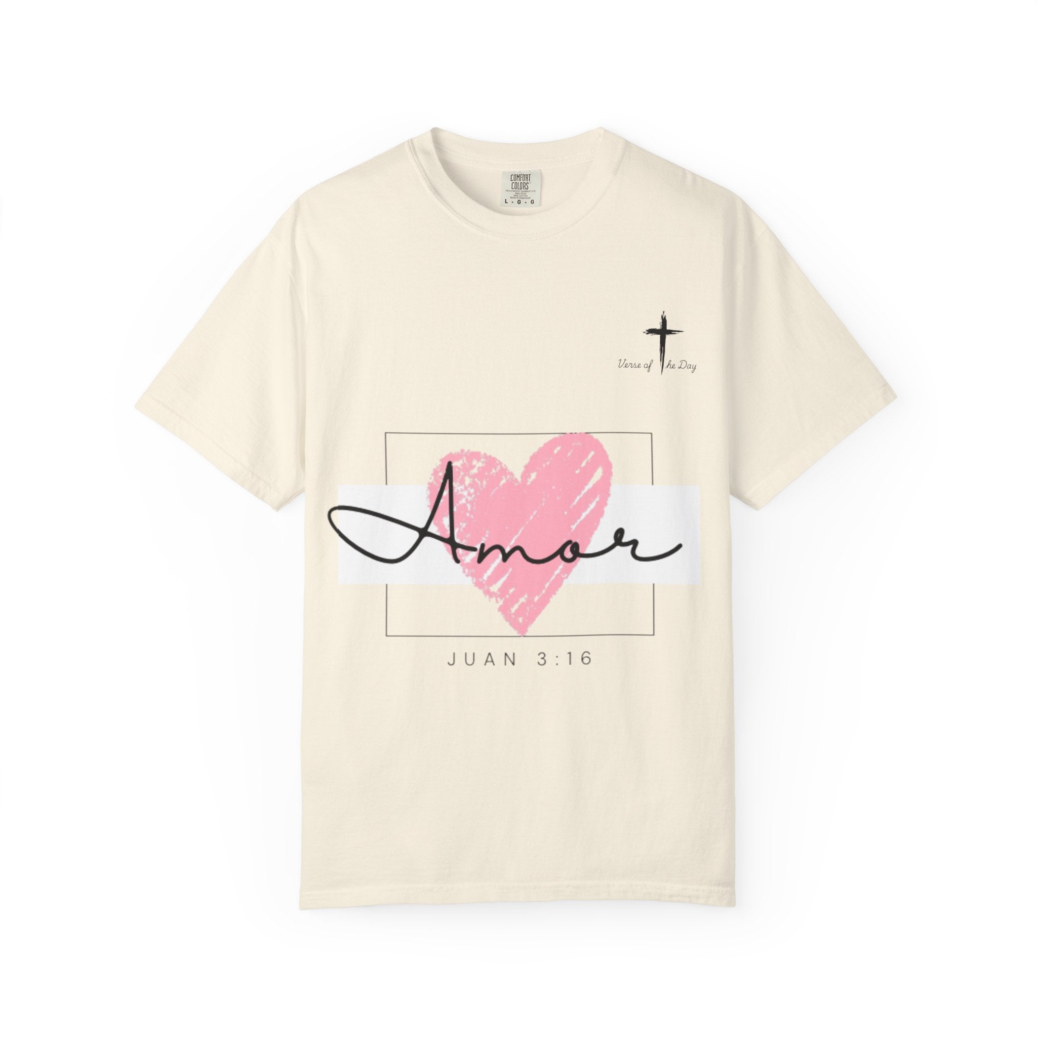 Amor — Juan 3:16 Love Tee unisex