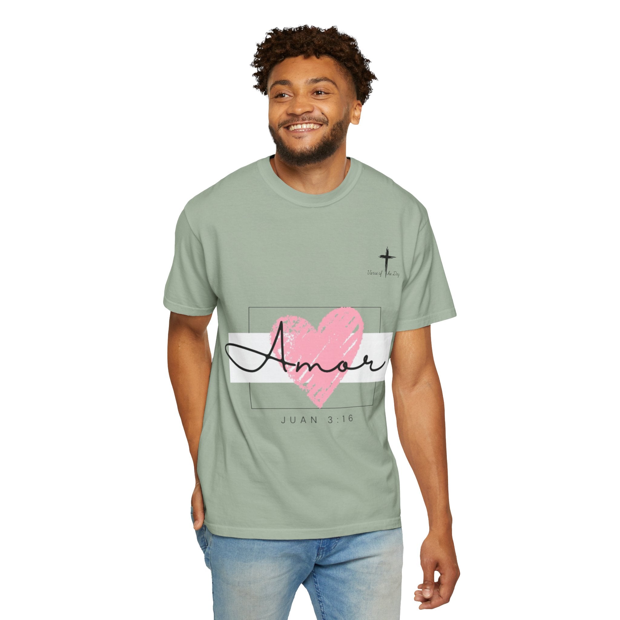 Amor — Juan 3:16 Love Tee unisex