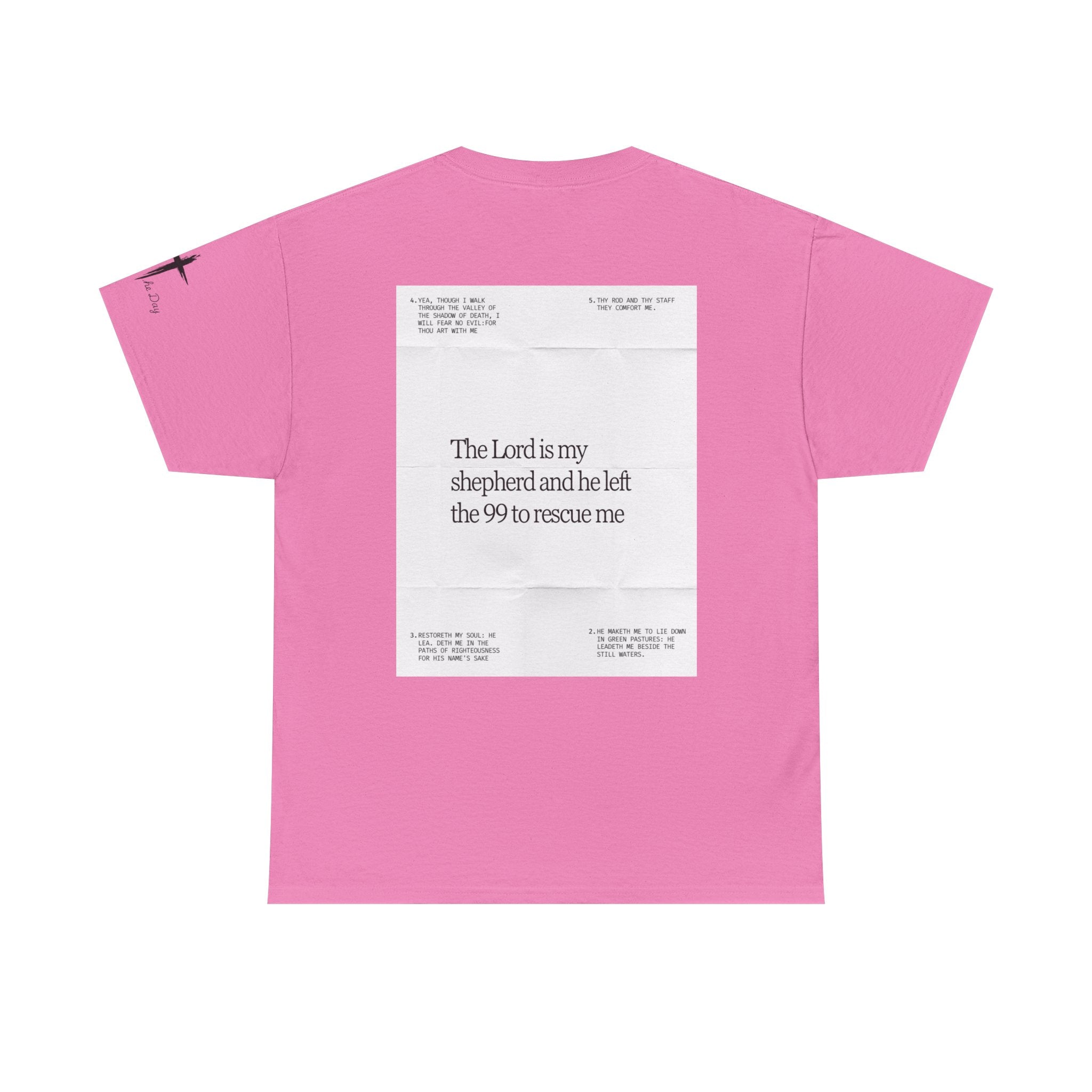Psalm 23 Cotton Tee – men shirt